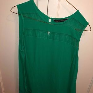 Zara Mesh Top
